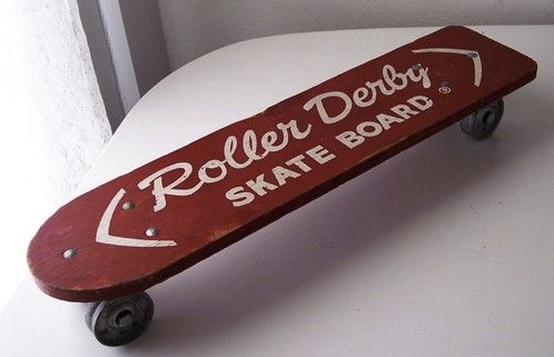 Vintage Roller Derby skateboard which is probably the same one I got.